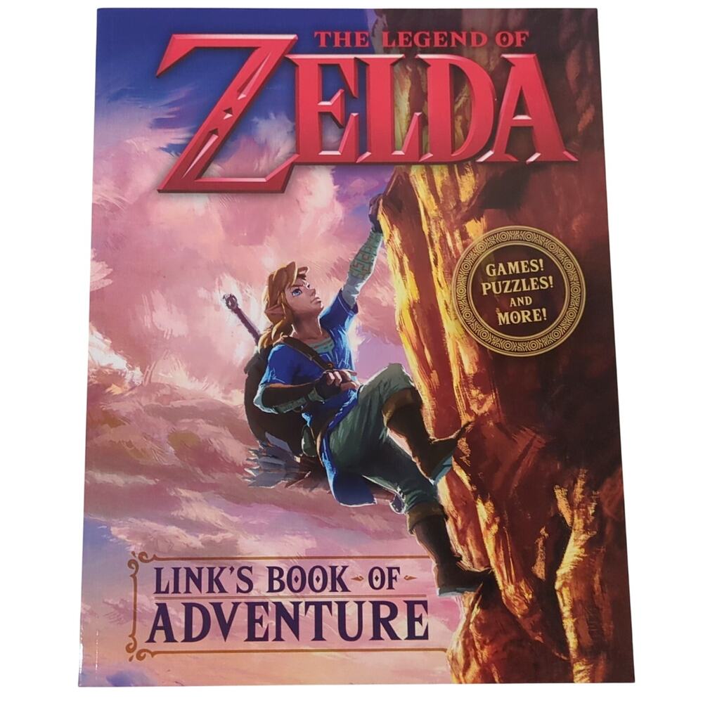 The Legend of Zelda: Link’s Book of Adventure Paperback Softback Nintendo NEW